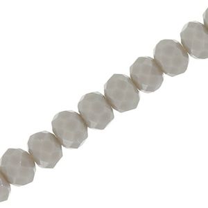 Geometric Chinese Crystal Glass Strand